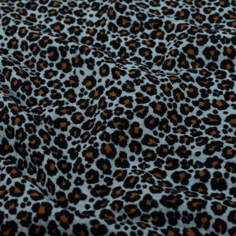 0,5 MTR. ♥ MuSSELIN LEO DUSTY MINT ♥