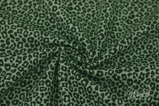 0,5 MTR. ♥ MINI LEO DUSTY MINT - JERSEY ♥
