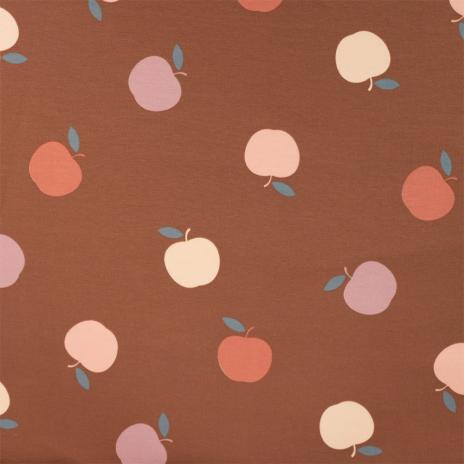 0,50 MTR. APPLE BLOSSOM BRAUN SOFT SWEAT FRENCH TERRY