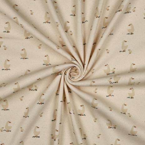 0,5 MTR. ♥ RIPPSTRICK JERSEY ENTENGLÜCK ♥