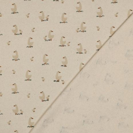 0,5 MTR. ♥ RIPPSTRICK JERSEY ENTENGLÜCK ♥