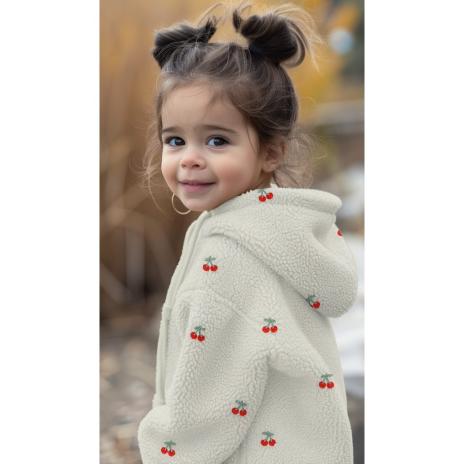 0,5 MTR. ♥ CHERRYS KIRSCHEN TEDDY  ♥