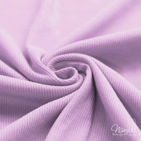 0,5 MTR. ♥ RIPPSTRICK JERSEY FLIEDER ♥