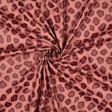 0,5 MTR. ♥ LEO REGENJACKEN STOFF PUDER - WASSERDICHT ♥