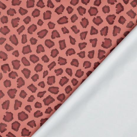 0,5 MTR. ♥ LEO REGENJACKEN STOFF PUDER - WASSERDICHT ♥