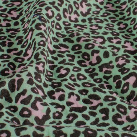 0,5 MTR. ♥ MuSSELIN LEO LIEBE MINT ♥