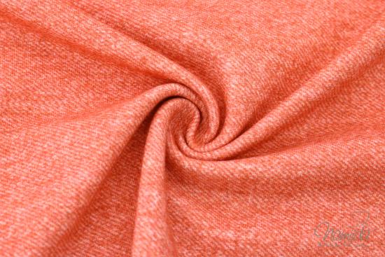 0,5 MTR. ♥ DENIM JEANS - JERSEY - TERRACOTTA ♥
