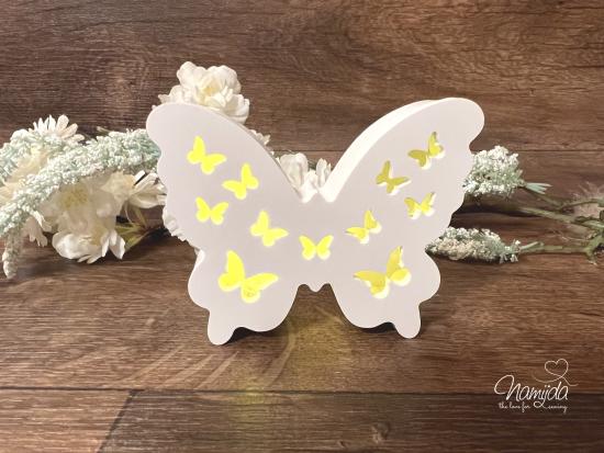 1 STÜCK ♥ GIESSFORM SILIKON SCHMETTERLING RÜCKWAND FÜR LED ♥