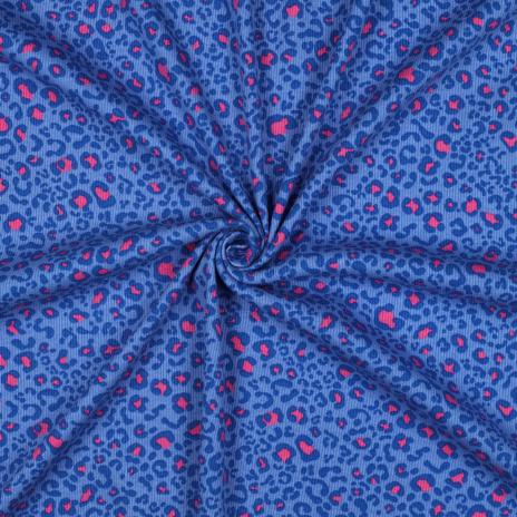 0,5 MTR. ♥ RIPPSTRICK JERSEY LEO ROYAL BLAU ♥