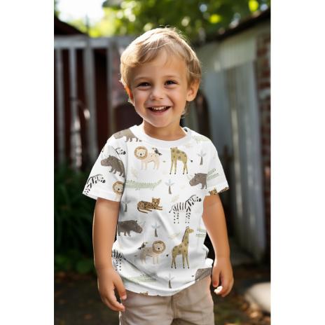 0,50 MTR.  ♥ SAFARI TIERE JERSEY ♥