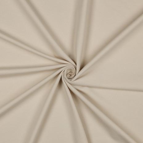 0,5 MTR. ♥  UNI BIO BAUMWOLLJERSEY SAND ♥