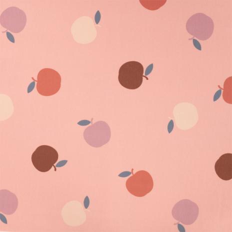 0,50 MTR. APPLE BLOSSOM PUDER SOFT SWEAT FRENCH TERRY