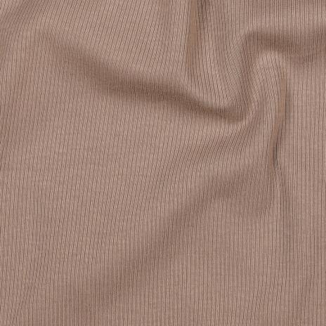 0,5 MTR. ♥ RIPPSTRICK JERSEY TAUPE ♥