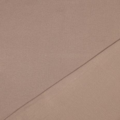 0,5 MTR. ♥ RIPPSTRICK JERSEY TAUPE ♥
