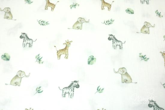 0,5 MTR. ♥ MUSSELIN ZOOTIERE ♥