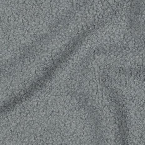 0,5 MTR. ♥ TEDDY/FLEECE DOUBLEFACE DUSTY BLUE ♥