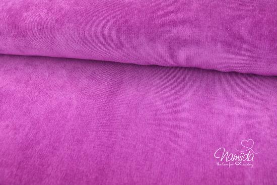 0,5 MTR. ♥ WEICHER FEINCORD DARK PINK ♥