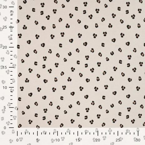 0,5 MTR.  ♥ RIPPSTRICK JERSEY LEO NATUR ♥