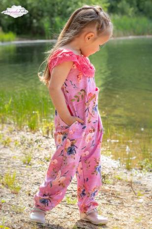 0,5 MTR. ♥  UNI BIO BAUMWOLLJERSEY CoRALLE ♥