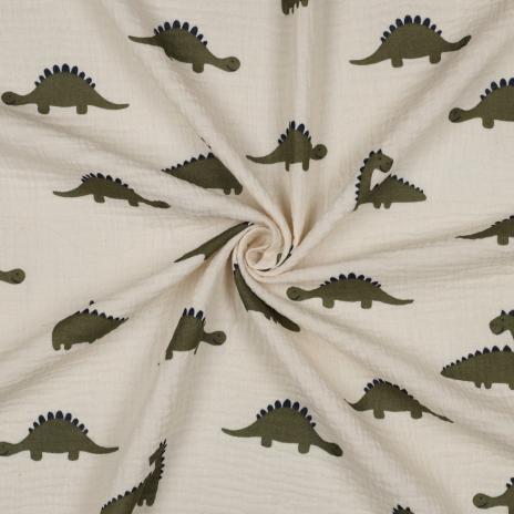 0,5 MTR. ♥ MuSSELIN DINOS ♥