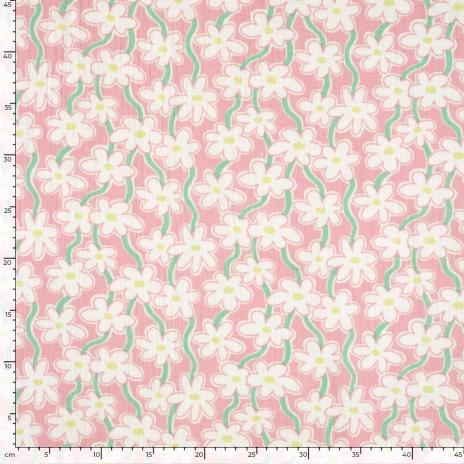 0,5 MTR. ♥ MuSSELIN ROSE DAISIES ♥