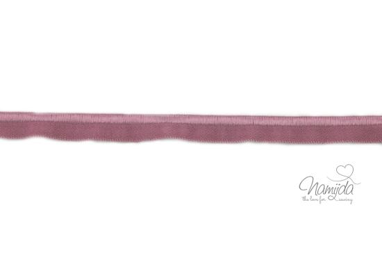 1 MTR. ♥ Paspelband ANTIK RoSA ♥ elastisch