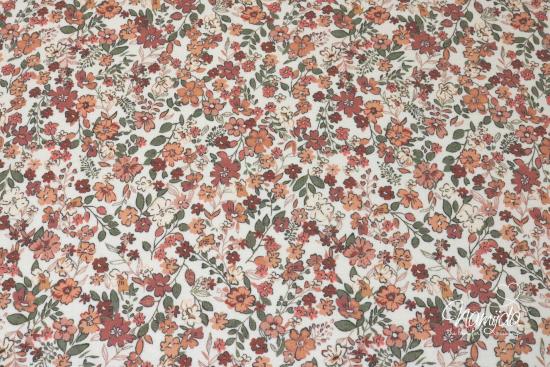 0,5 MTR. ♥ STREUBLÜMCHEN PUDER - JERSEY ♥
