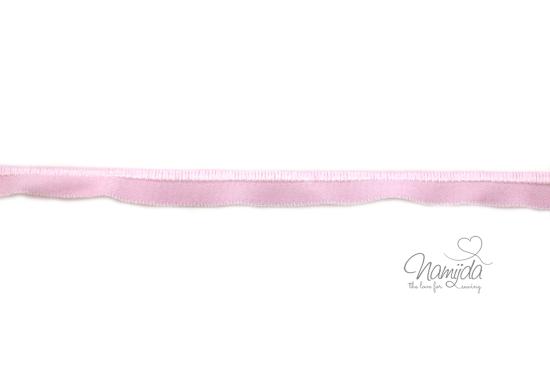 1 MTR. ♥ Paspelband ROSA ♥ elastisch