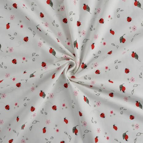 0,50 MTR.  ♥ MARIENKÄFER JERSEY ♥