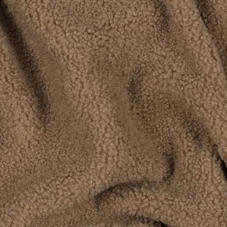 0,5 MTR.  ♥ TEDDY/FLEECE DOUBLEFACE TAUPE ♥