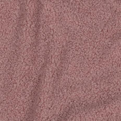 0,5 MTR. ♥ TEDDY BOUCLE FLEECE DOUBLEFACE ALT MAUVE ♥