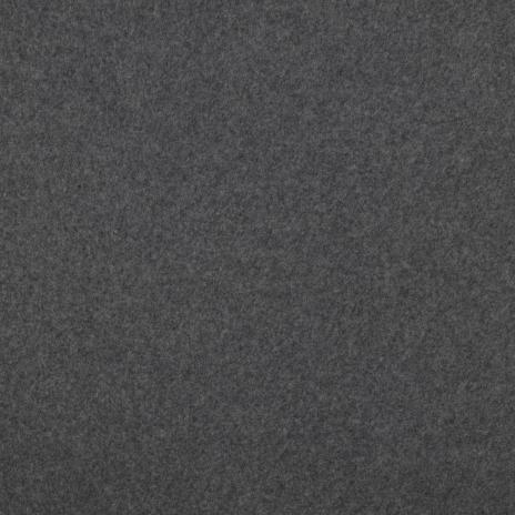 0,5 MTR. ♥ Doubelface Baumwollfleece DuNKELGRau MELANGE - 100% Baumwolle ♥