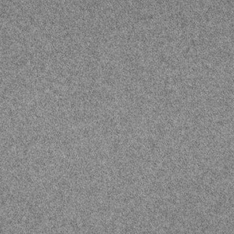 0,5 MTR. ♥ Doubelface Baumwollfleece HELLGRau MELANGE - 100% Baumwolle ♥
