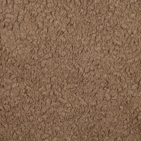 0,5 MTR. ♥ SUPER FLAUSCHIGER TEDDY BOUCLE TAUPE