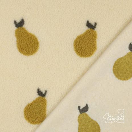0,5 MTR. ♥ TEDDY PEARS BIRNEN NATUR ♥