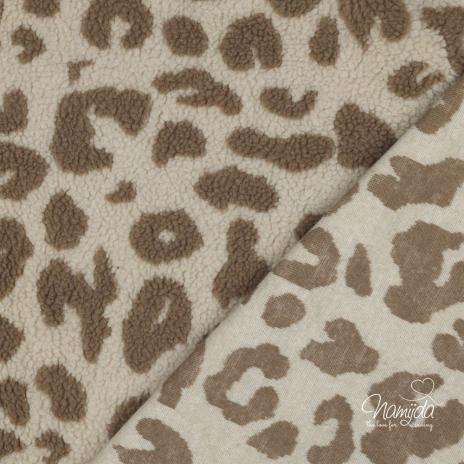 0,5 MTR. ♥ TEDDY LEO TAUPE ♥