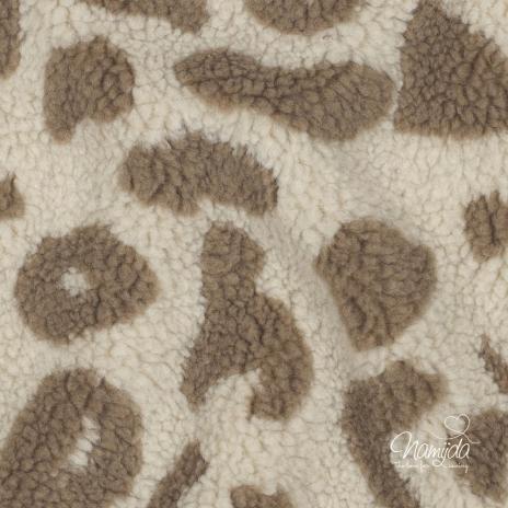 0,5 MTR. ♥ TEDDY LEO TAUPE ♥
