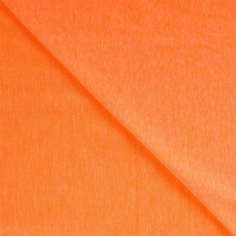 0,50 MTR. NEON ORANGE MELANGE - FRENCH TERRY
