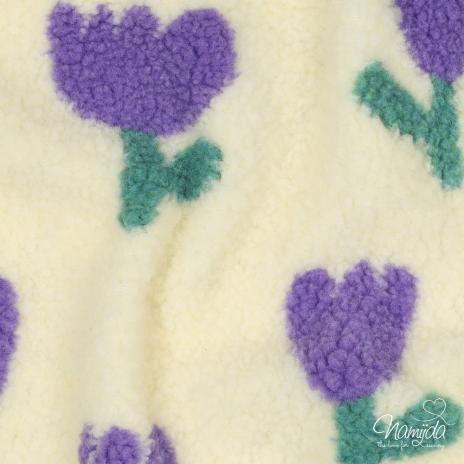 0,5 MTR. ♥ TULPEN TEDDY FLIEDER ♥