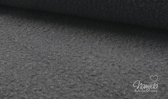 0,50 MTR. Strickstoff Bouclé DUNKELGRAU