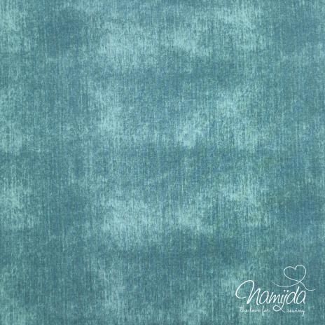 0,5 MTR. ♥ DENIM JEANS JERSEY - PETROL ♥