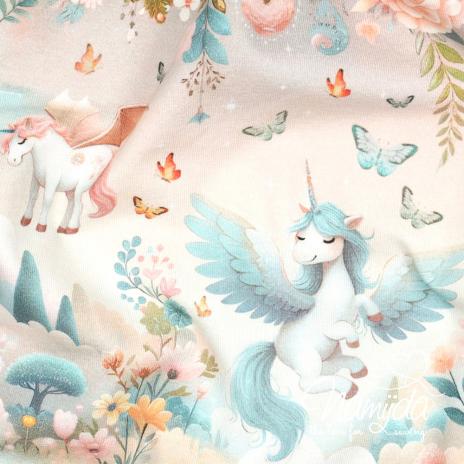 0,50 MTR.  FEEN & EINHORN NATUR JERSEY