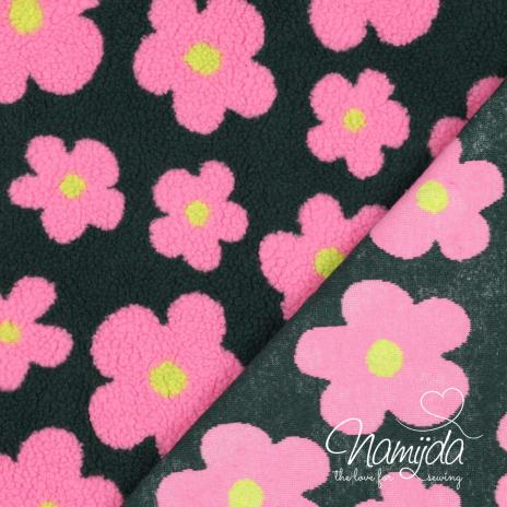 0,5 MTR. ♥ FLOWER TEDDY ROSA KHAKI ♥