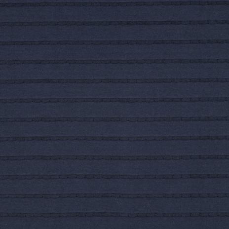 0,5 MTR. ♥ RÜSCHEN JERSEY - NAVY  ♥