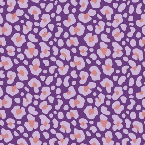 0,50 MTR. ♥ LEO DREAM LILA JERSEY ♥