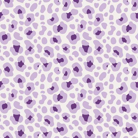 0,50 MTR. ♥ LEO DREAM WEISS FLIEDER JERSEY ♥