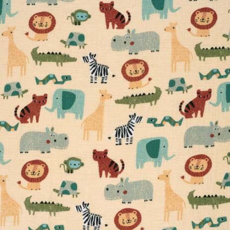 0,5 MTR. ♥ MuSSELIN ZOOBANDE ♥