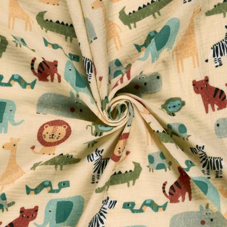 0,5 MTR. ♥ MuSSELIN ZOOBANDE ♥