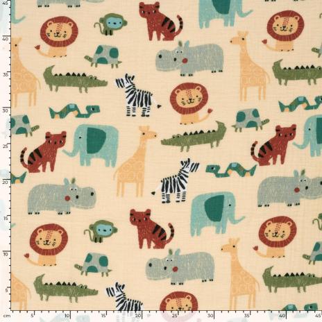 0,5 MTR. ♥ MuSSELIN ZOOBANDE ♥