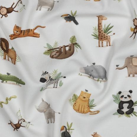 0,50 MTR.  ♥ ZOOTIERE BIO JERSEY ♥